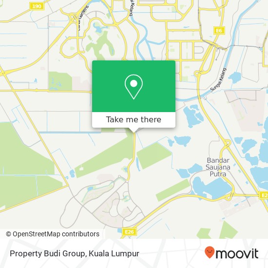 Property Budi Group map