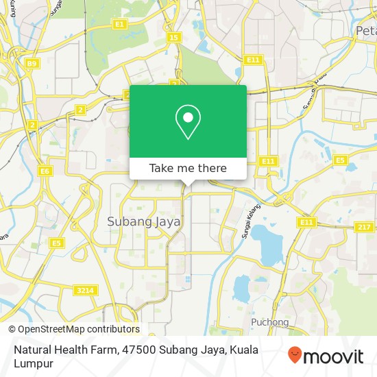 Natural Health Farm, 47500 Subang Jaya map