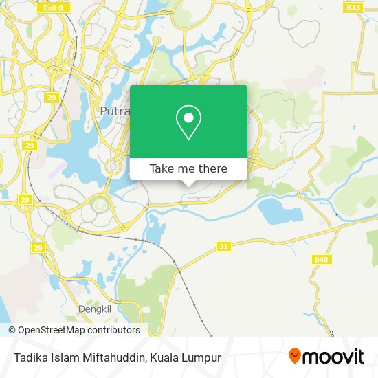 Peta Tadika Islam Miftahuddin