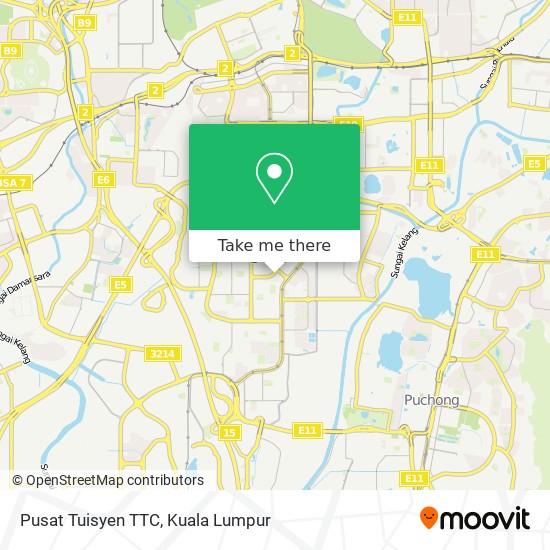 Pusat Tuisyen TTC map