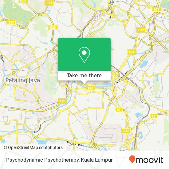 Psychodynamic Psychotherapy map