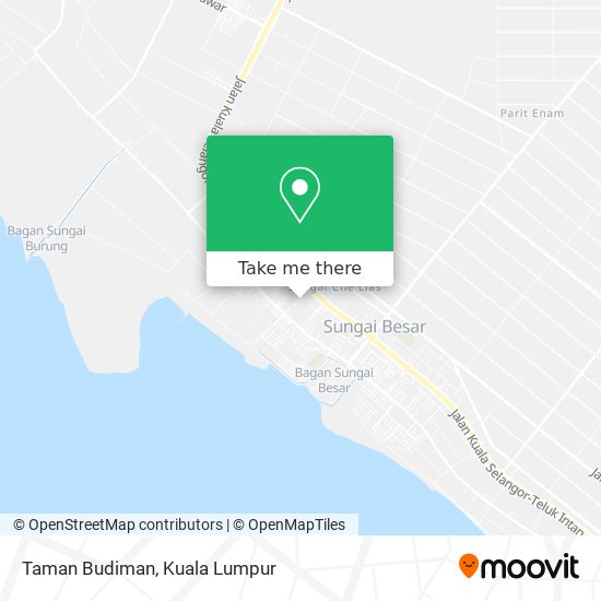 Taman Budiman map