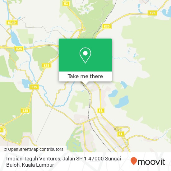 Impian Teguh Ventures, Jalan SP 1 47000 Sungai Buloh map