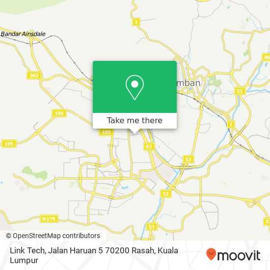 Link Tech, Jalan Haruan 5 70200 Rasah map