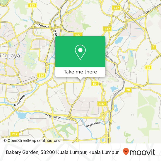 Bakery Garden, 58200 Kuala Lumpur map