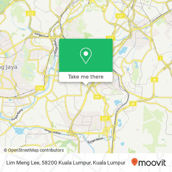 Lim Meng Lee, 58200 Kuala Lumpur map