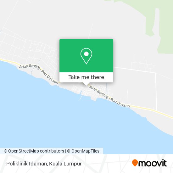 Poliklinik Idaman map