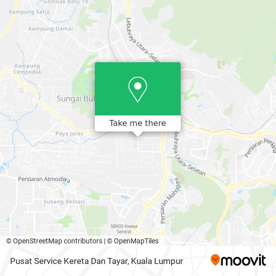 Peta Pusat Service Kereta Dan Tayar