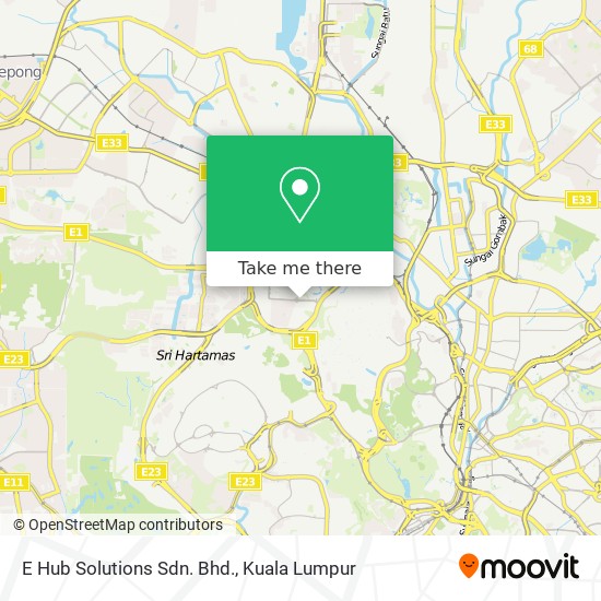 E Hub Solutions Sdn. Bhd. map