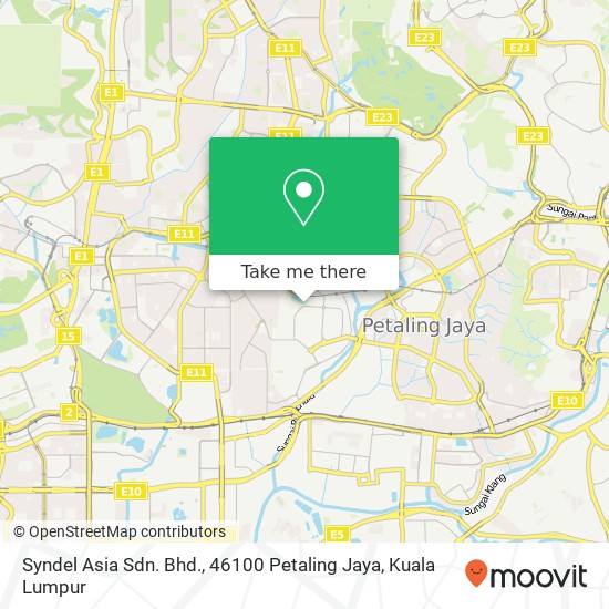 Syndel Asia Sdn. Bhd., 46100 Petaling Jaya map