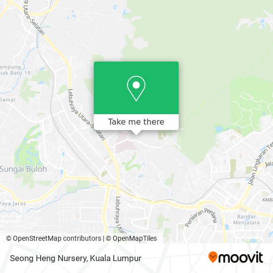 Seong Heng Nursery map