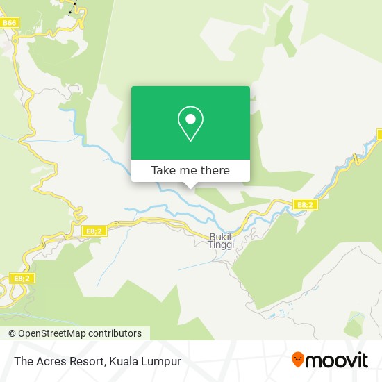 Peta The Acres Resort, 28750 Bentong
