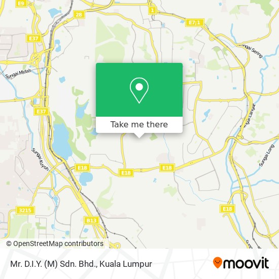 Mr. D.I.Y. (M) Sdn. Bhd. map