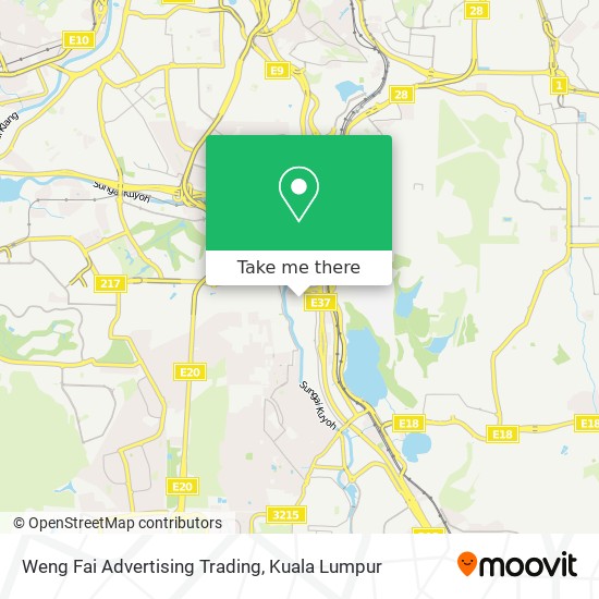 Weng Fai Advertising Trading map