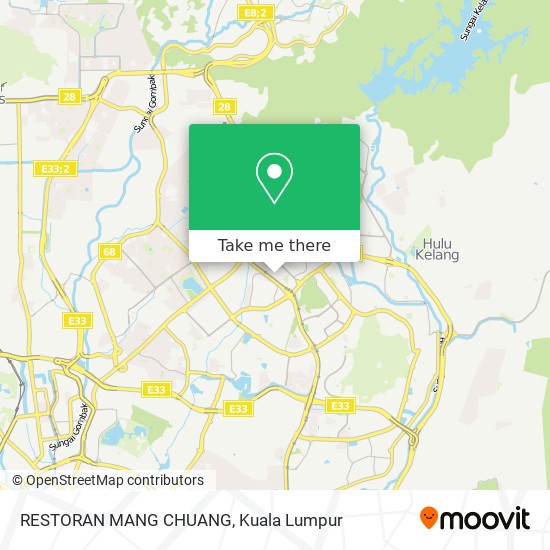 RESTORAN MANG CHUANG map