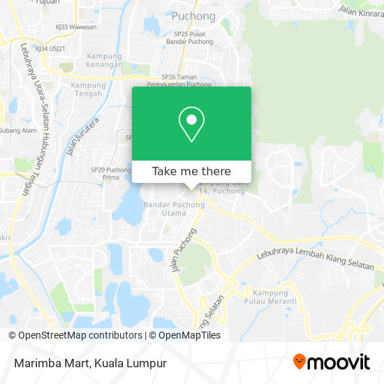 Marimba Mart map