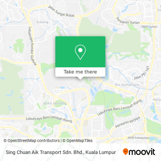 Sing Chuan Aik Transport Sdn. Bhd. map