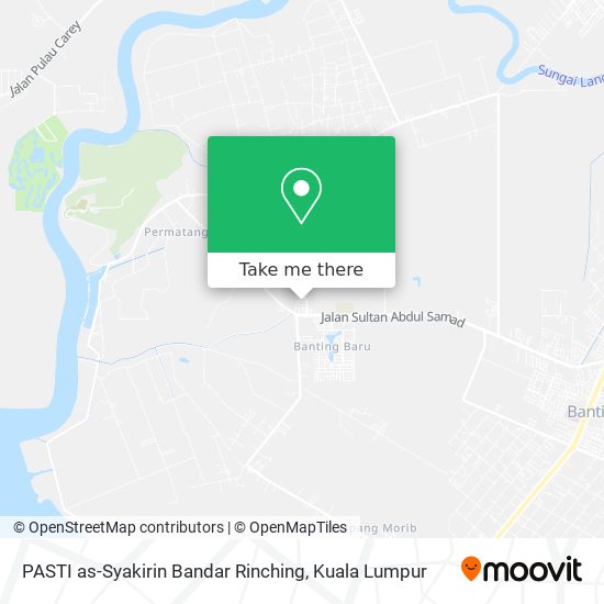 PASTI as-Syakirin Bandar Rinching map