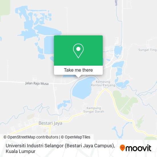 Universiti Industri Selangor (Bestari Jaya Campus) map