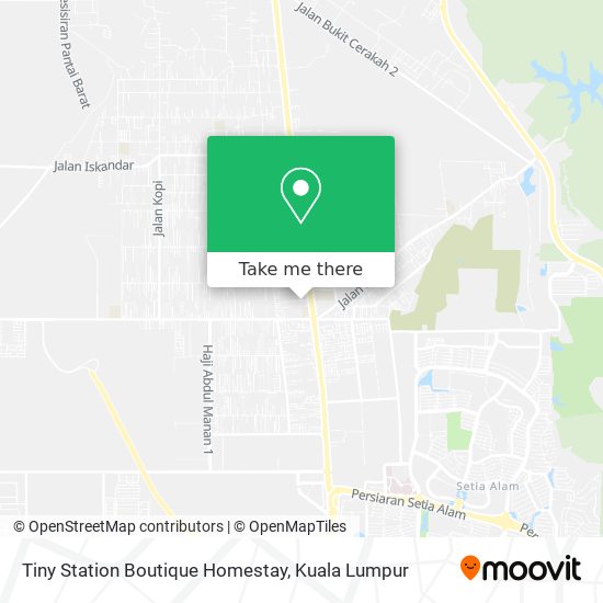 Tiny Station Boutique Homestay map