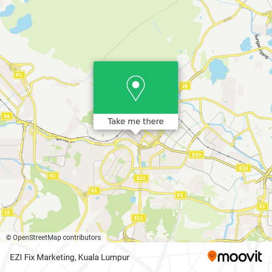 EZI Fix Marketing map