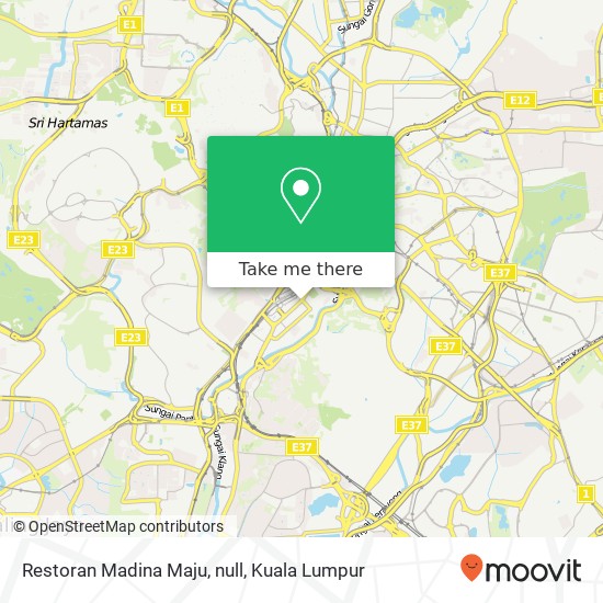Restoran Madina Maju, null map