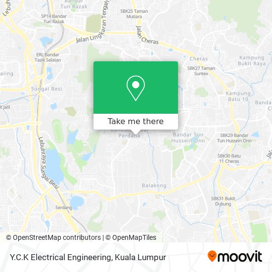 Y.C.K Electrical Engineering map