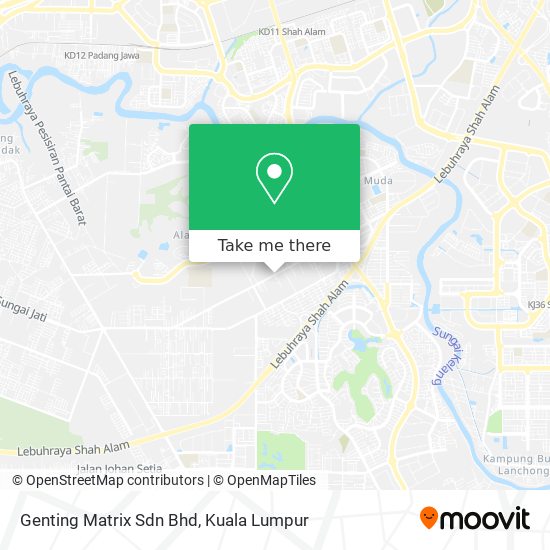 Genting Matrix Sdn Bhd map