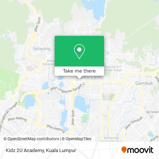 Kidz 2U Academy map