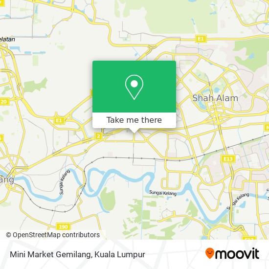 Mini Market Gemilang map