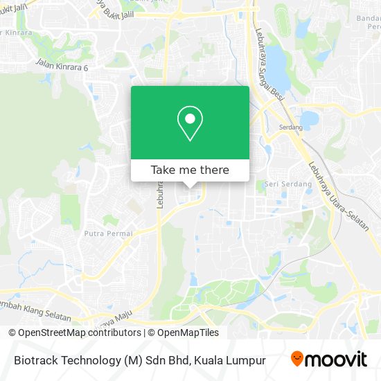 Biotrack Technology (M) Sdn Bhd map