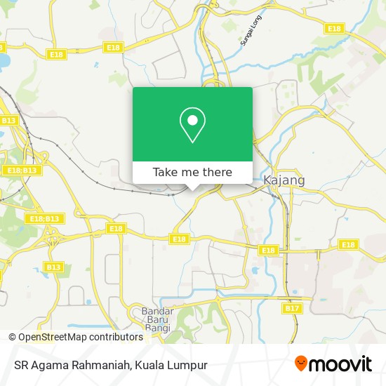 SR Agama Rahmaniah map