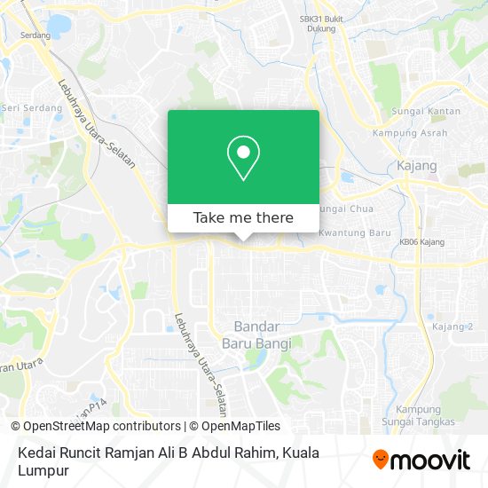 Kedai Runcit Ramjan Ali B Abdul Rahim map