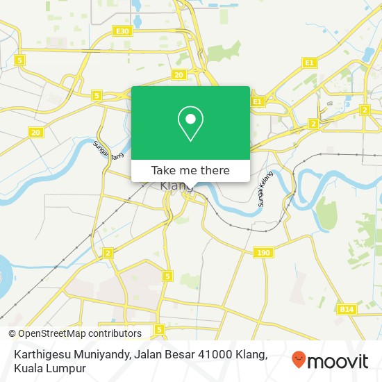Karthigesu Muniyandy, Jalan Besar 41000 Klang map