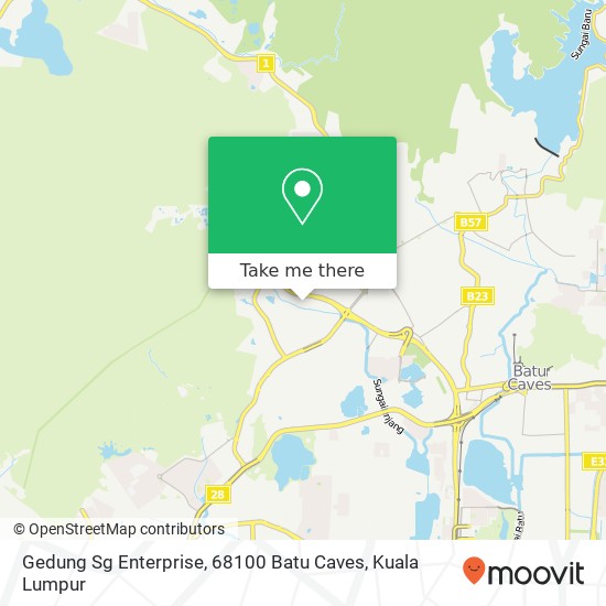 Gedung Sg Enterprise, 68100 Batu Caves map