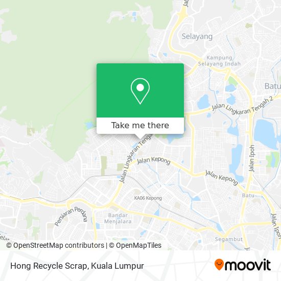 Hong Recycle Scrap map