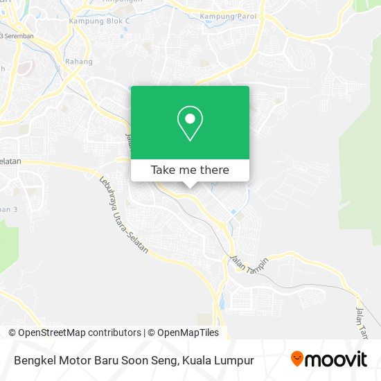 Peta Bengkel Motor Baru Soon Seng