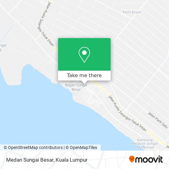 Medan Sungai Besar map