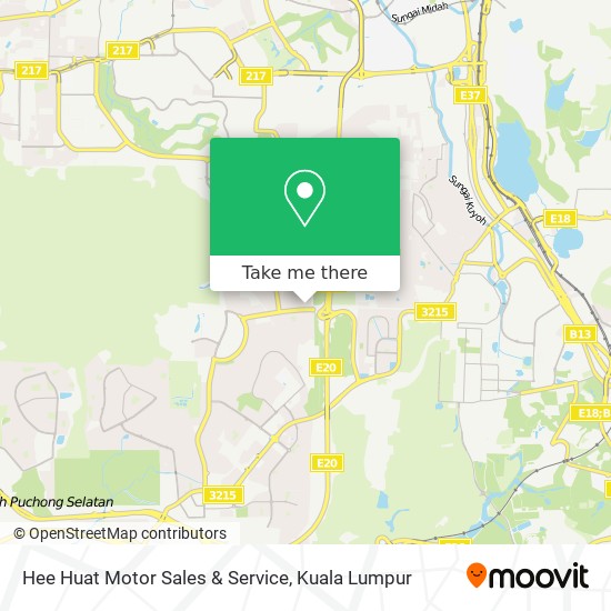 Hee Huat Motor Sales & Service map