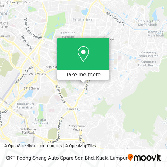 SKT Foong Sheng Auto Spare Sdn Bhd map