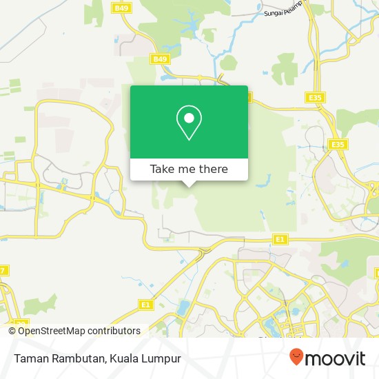 Peta Taman Rambutan