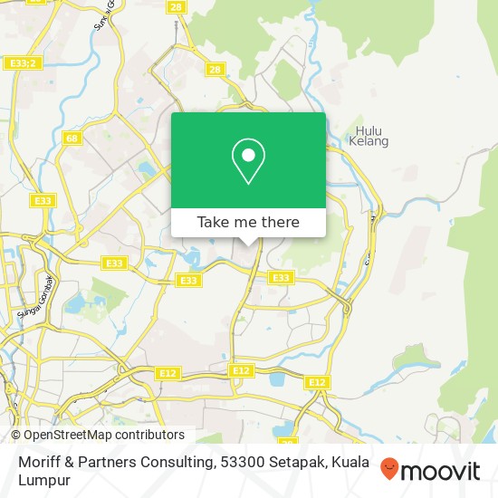 Moriff & Partners Consulting, 53300 Setapak map