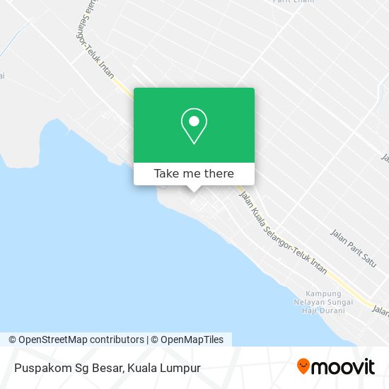 Peta Puspakom Sg Besar
