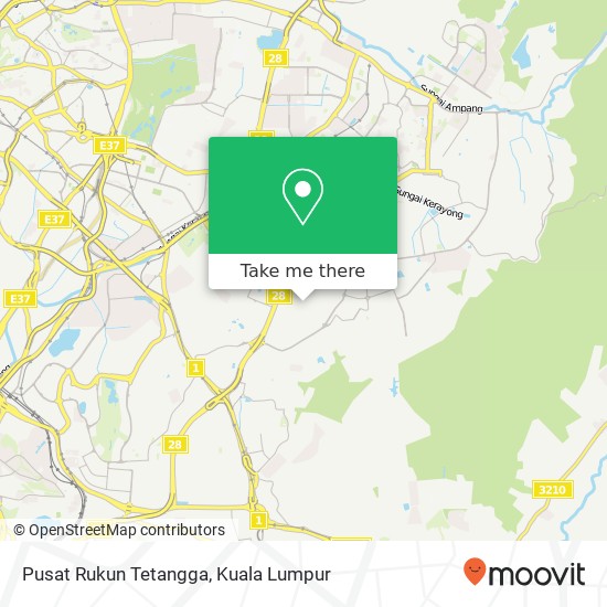 Pusat Rukun Tetangga map