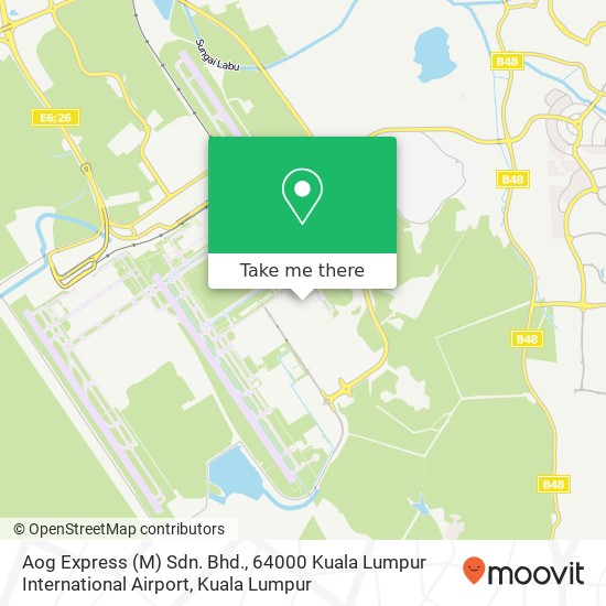 Aog Express (M) Sdn. Bhd., 64000 Kuala Lumpur International Airport map