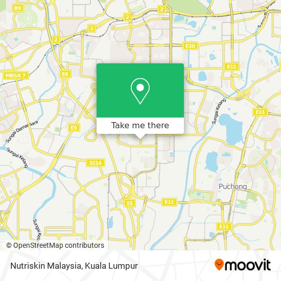 Nutriskin Malaysia map