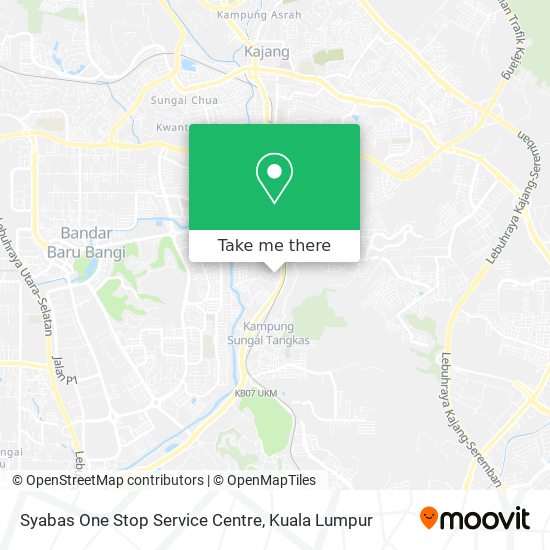 Syabas One Stop Service Centre map