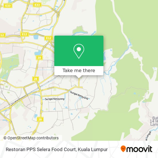 Restoran PPS Selera Food Court map