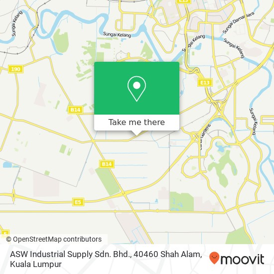 ASW Industrial Supply Sdn. Bhd., 40460 Shah Alam map
