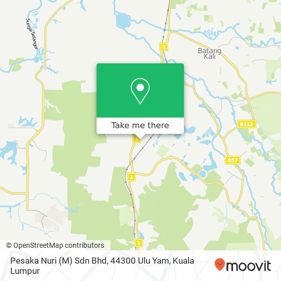 Peta Pesaka Nuri (M) Sdn Bhd, 44300 Ulu Yam